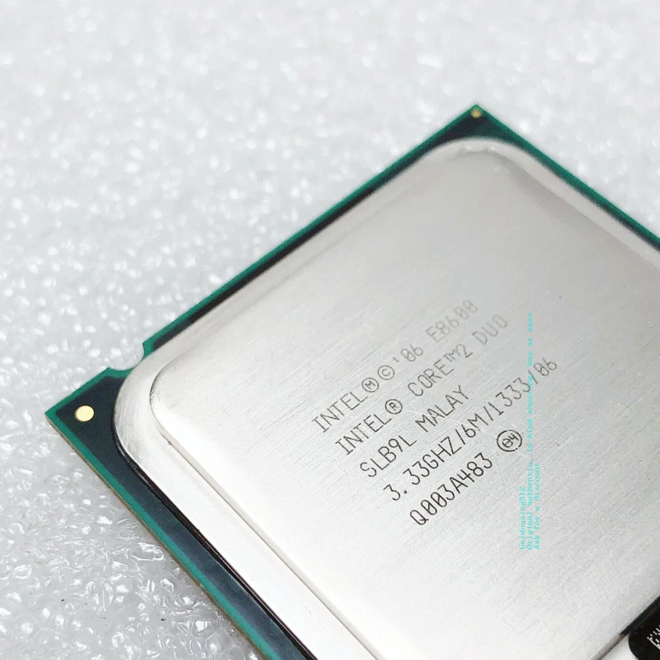 Intel Core 2 E8600 3.33GHz Dual-core 6M (SLB9L) LGA775 desktop Processor - Image 4 of 4