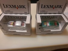 Greenlight Lexmark Camaro Concept(2 Cars) GREENMACHINE + SILVER COUPE 2006!