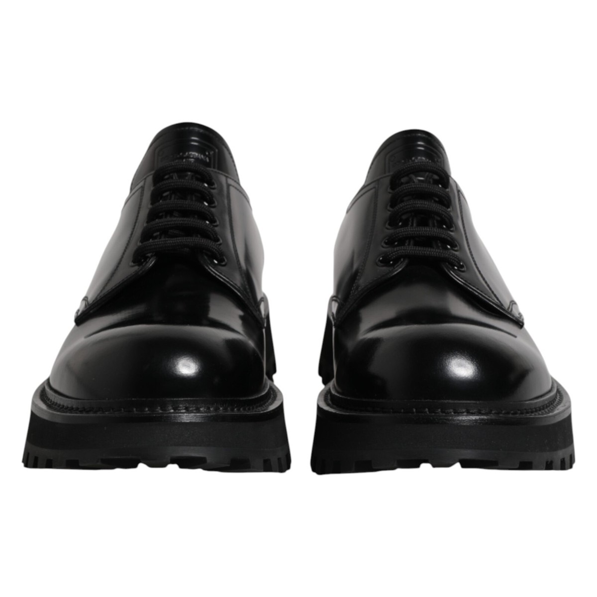 Dolce & Gabbana ブラックレースモカシン Dolce & Gabbana ブラックレースモカシン