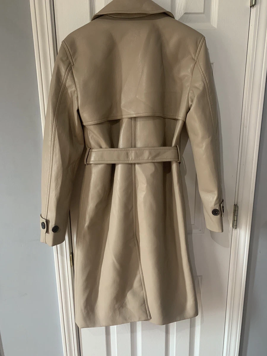 Burberry trench top coat vegan