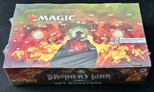 draft booster box brothers war Magic The Gathering The Brothers' Pack : Toys & Games Less than 1% of boosters contain a mythical Planeswalker card in traditional foil without border.Mech basic country card in full card 25% of the boosters Draft Booster Box Prices |