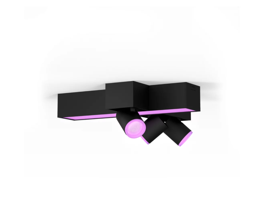 Plafoniera con faretti led bluetooth Philips Hue Centris 3x5.7W + 25W 2000-6500K