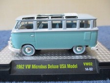 MÁQUINAS M2 2014 AUTO-THENTICS VW02 SET, 1962 VW MICROBUS MODELO DE LUJO EE. UU.