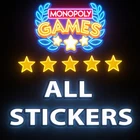 Monopoly Go Stickers All 1 2 3 4 5 6 Stars  ⚡️ Cheap Golden