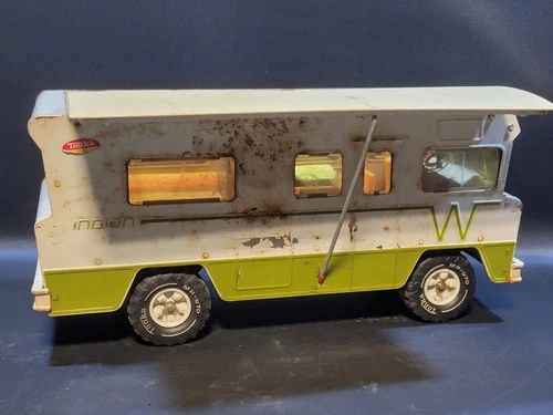 Vintage Tonka Indian Winnebago Metal RV Camper Toy 22"