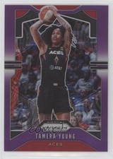 2020 Panini Prizm WNBA Purple Prizm 47/125 Tamera Young #73 0i7k