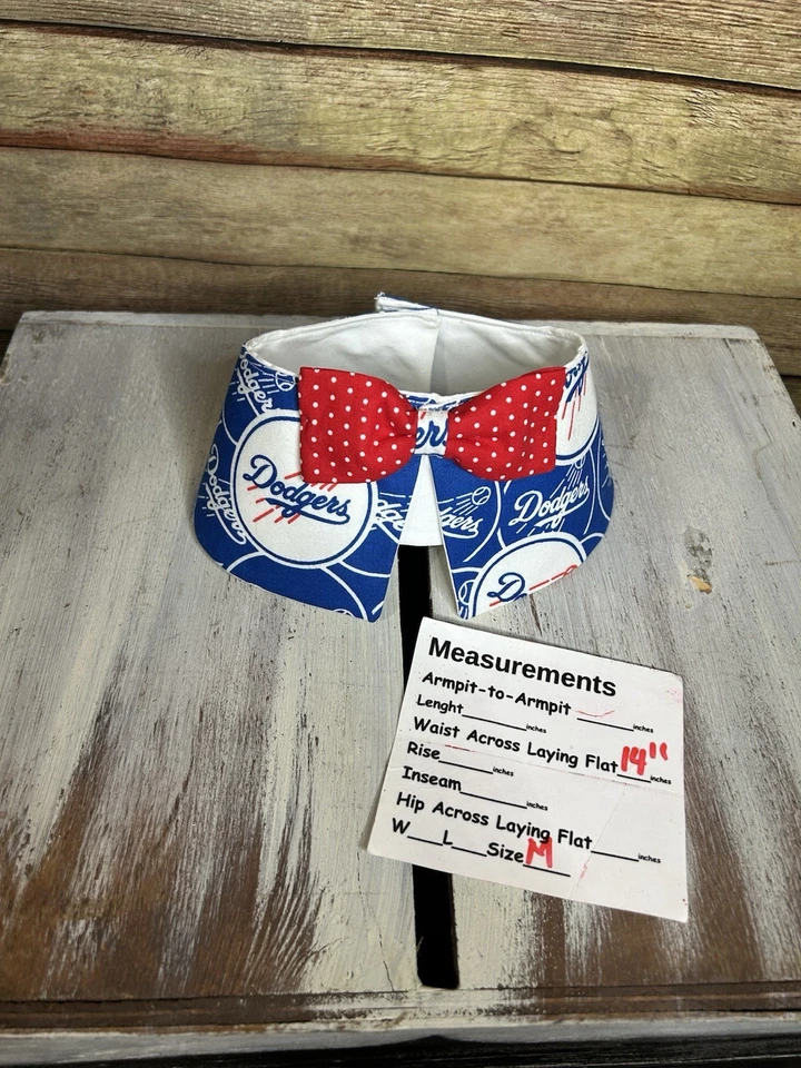 Pajarita con cuello para perro DODGERS talla mediana Foto 4 de 4
