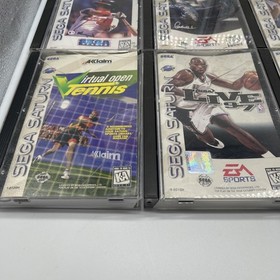 Sega Saturn Game Lot 10 Games In Total All Discs Great Shape! Boxes Have Wear!