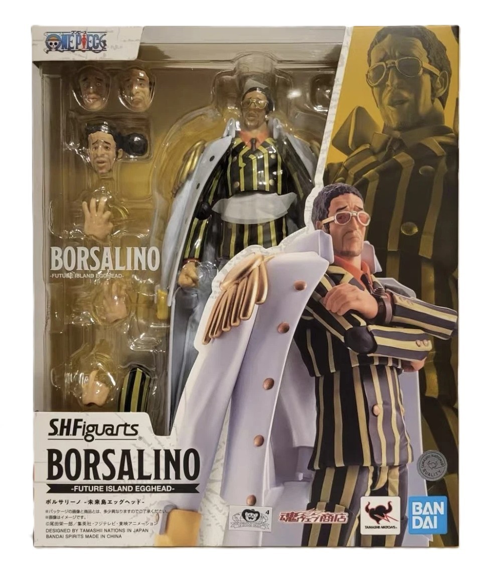 S.H.Figuarts Borsalino Kizaru Future Island Egghead One Piece SHF