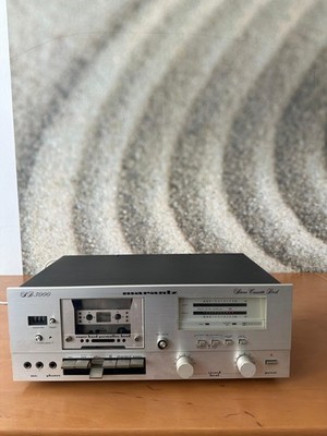 Marantz SD 3000 Hifi Stereo Cassette Deck Tapedeck silber, ohne Kabel
