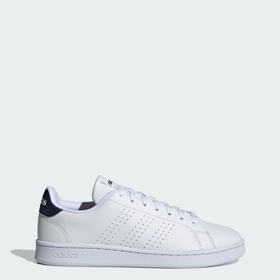 Adidas Advantage Men's Size 12 Tennis Shoes - White/Navy Ink Sneakers Men NWT