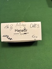 Meteor Poker Karten, 12 Karten In Signierter ...