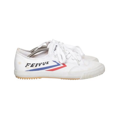 Feiyue, Canvas Sneaker, Größe: 34 1/2, Weiß/Mehrfarbig, Unisex (Erwachsene) #lAT