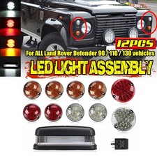 Complete LED Light Upgrade Kit For Land Rover Defender 1990-2016 90/110 Coloured