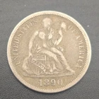1890 10C Seated Liberty Dime