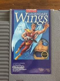 Legendary Wings Nintendo NES Cleaned/Tested