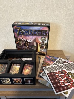 7 Wonders Brettspiel OPEN BOX SEALED CARDS Strategiespiel 2-7 Spieler
