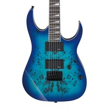 Ibanez RG Gio GRGR221PA-AQB Electric Guitar, Aqua Burst (NEW)