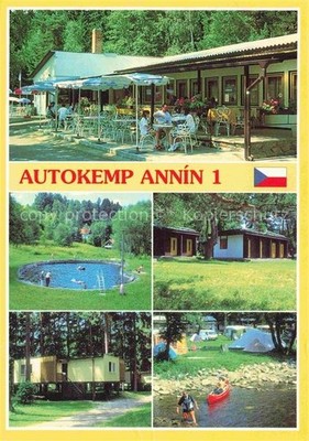 Susice na Sumave Schuettenhofen CZ Autokemp Annin 1 Pool Bungalows Strand