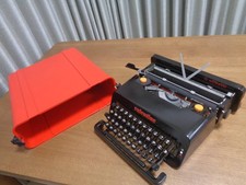 Olivetti Valentine's typewriter, A Clockwork Orange custom color, made in 1969 thumbnail