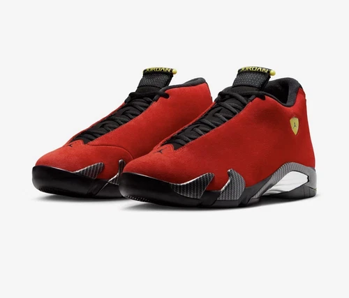 Deadstock Jordan 14 Retro Ferrari Challenge Red Size 13 CONFIRMED
