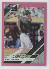2019 Panini Donruss Holo Pink Matt Olson #99 e6p