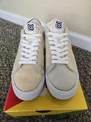 Nike SB Zoom Blazer Low Medicom Toy BE@RBRICK 2020 Ivory Pony Hair