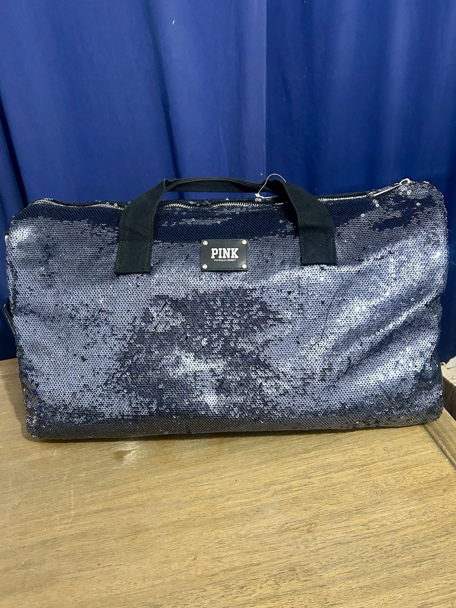 Secret Pink Sequin Victoria Secret Sequin Duffle Bag Victorias - Main Image