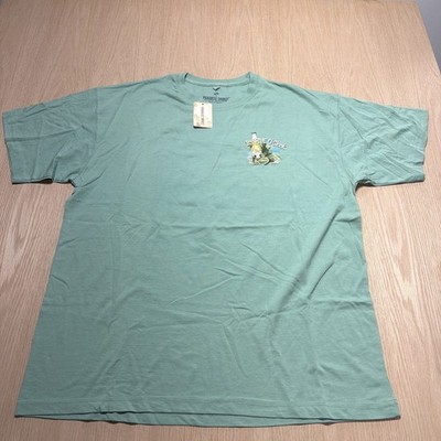 NWT Paradise Shores Its Five O Clock Shirt Mens XXL Green Beer Graphic Tropical
