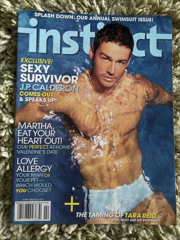 INSTINCT MAGAZINE February 2007 J.P. CALDERON Volume 10 Issue 2