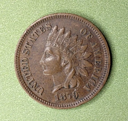 1879 Indian Head Cent Penny - XF Condition