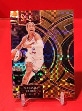 2024 Panini Select WNBA Natasha Cloud #115 Bronze Checker Prizm /49 NY Liberty