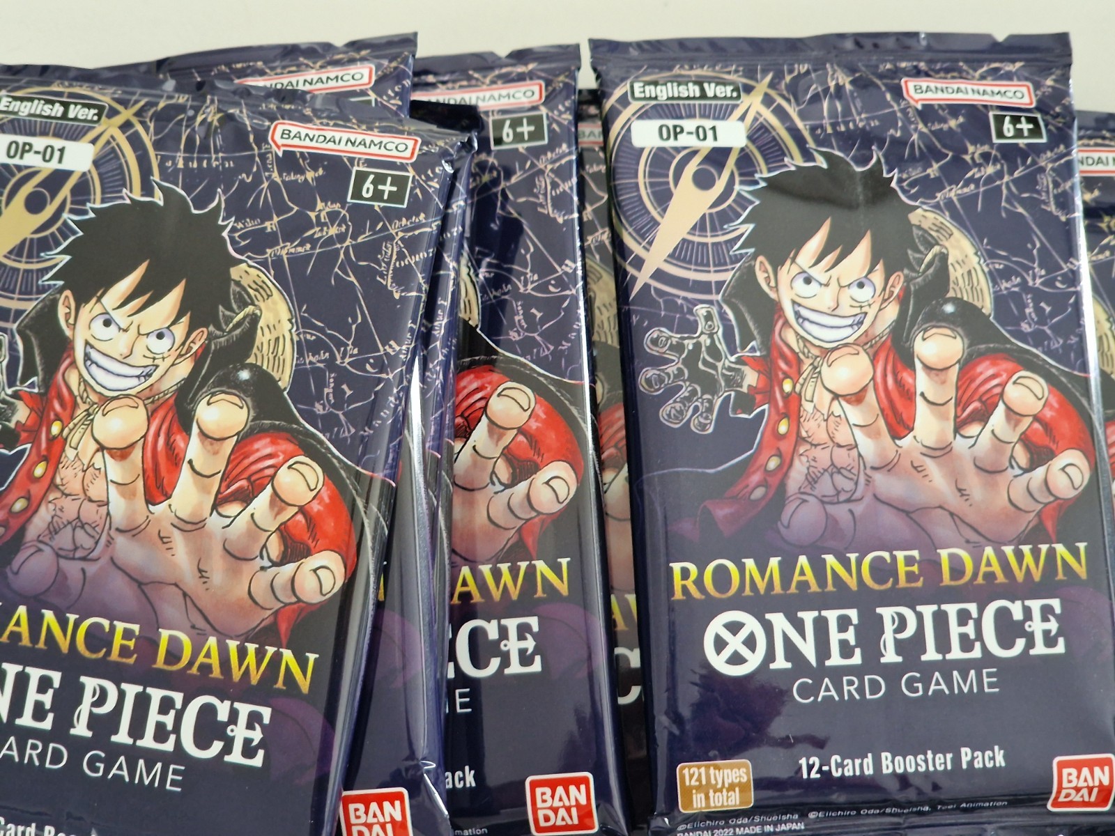 One Piece Booster Pack OP01 Romance Dawn Sealed 2022 English