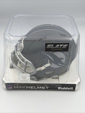 Tyreek Hill Signed Miami Dolphins Slate Gray  Mini Helmet Beckett Wit 🔥🔥🔥