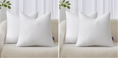 18x18 Inches Pillow Inserts Pack of 4, Decorative Throw Pillow Inserts for Couch