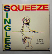 SQUEEZE “Singles - 45s And Under” 1982 Vinyl LP A&M SP-4922 Compilation Tempted