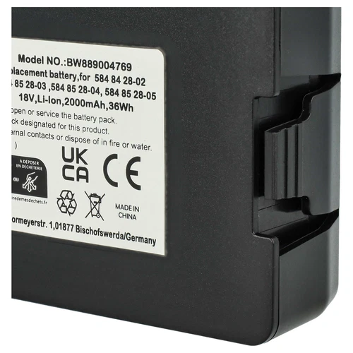 Akku für Gardena SILENO minimo 15202-20 250 2Ah 18V - Bild 7 von 9
