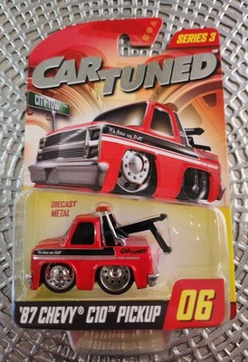 Car Tuned Series 3 Walgreens Exclusive '87 Chevy C10 Red Tab MGA