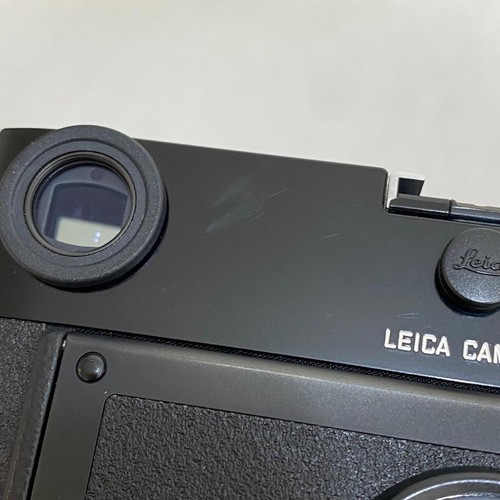 Telémetro cámara fotográfica de pintura negra Leica MP 0,72 como nuevo usado con caja # - Imagen 18 de 19