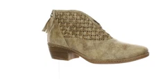 Not Rated Womens Tan Booties Size 6.5 (1266877)
