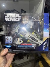 Star Wars Micro Galaxy Squadron Series 2 Jango Fett's Starship Young Boba Fett