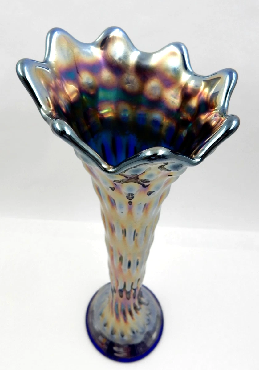fenton blue carnival glass products for sale | eBay