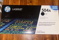 Image of HP 504A Black LaserJet Toner Cartridge