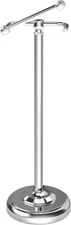 Toilet Paper Holder Stand, Polished Chrome Toilet Paper Holder Free Standing