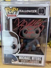 💰⬇️Funko Pop! Vinyl Michael Myers #03 Halloween Autographed w/ COA & Protector