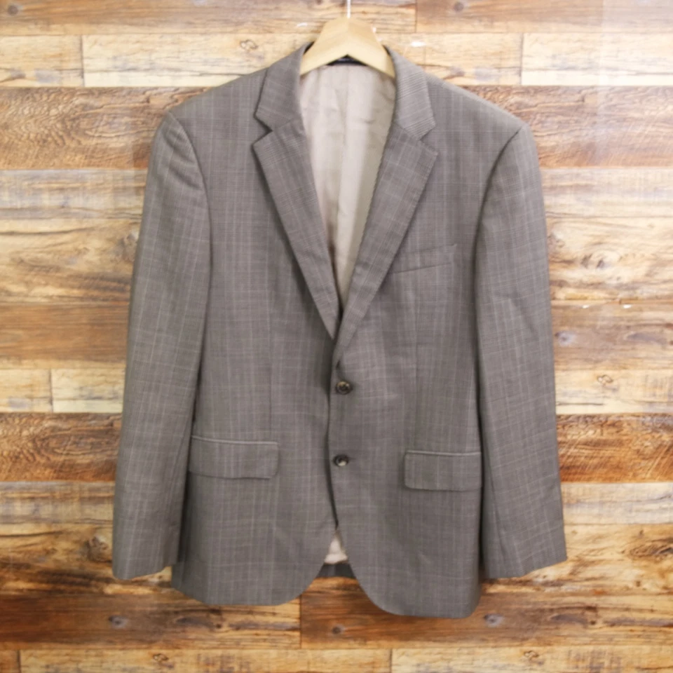 Traje de lana Hugo Boss Super 100's para hombre talla 38 S Foto 3 de 4