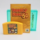 Donkey Kong 64 (Nintendo 64, 1999) Authentic w/ Manual - Clean & Fully Tested
