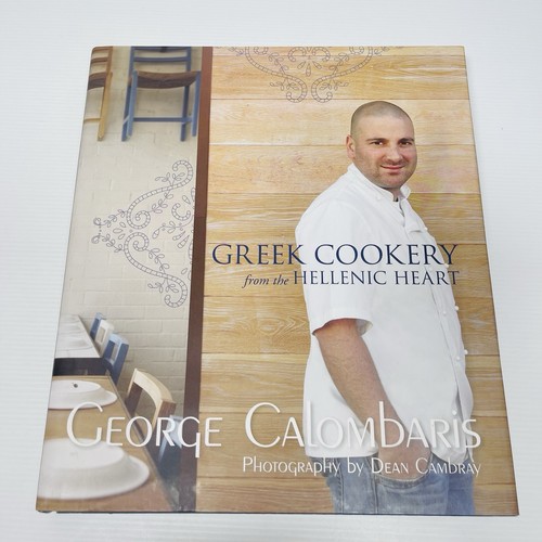 Greek Cookery from the Hellenic Heart ; SIGNED by George Calombaris - EXCELLENT - Picture 2 of 13