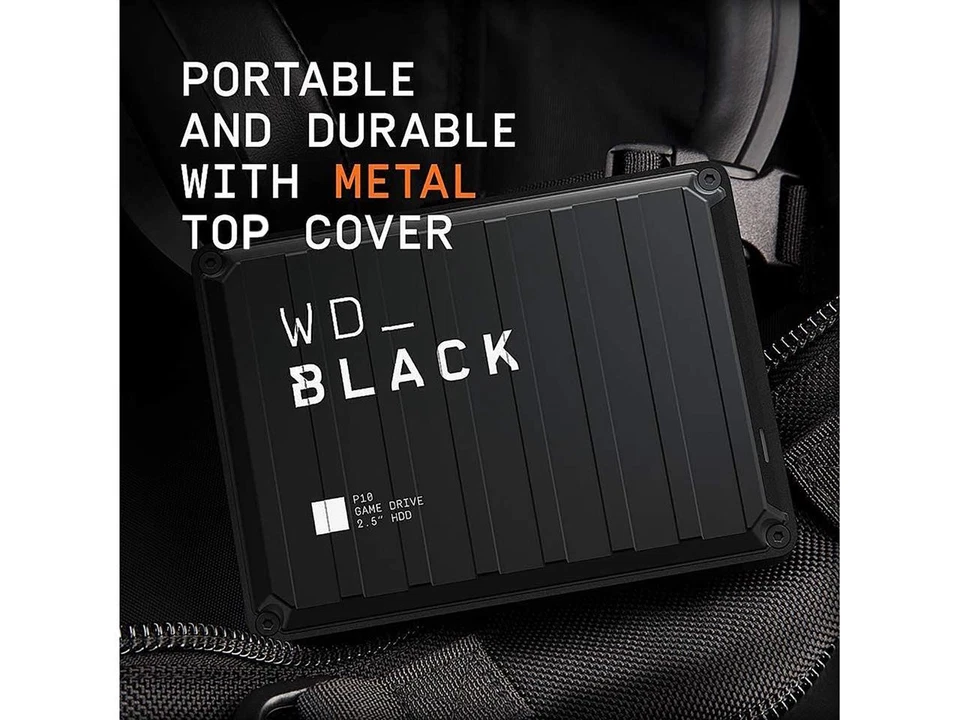 WD Black 5TB P10 Game Drive Portable External Hard Drive for PS5/PS4/Xbox - Image 3 of 4