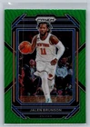 2022 Panini Prizm Basketball Green Jalen Brunson #11 PSA 10